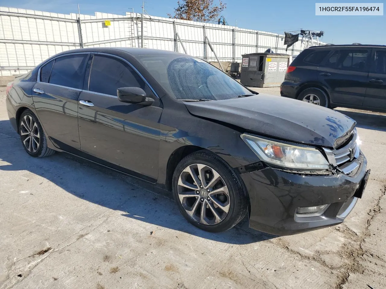 2015 Honda Accord Sport VIN: 1HGCR2F55FA196474 Lot: 77365394