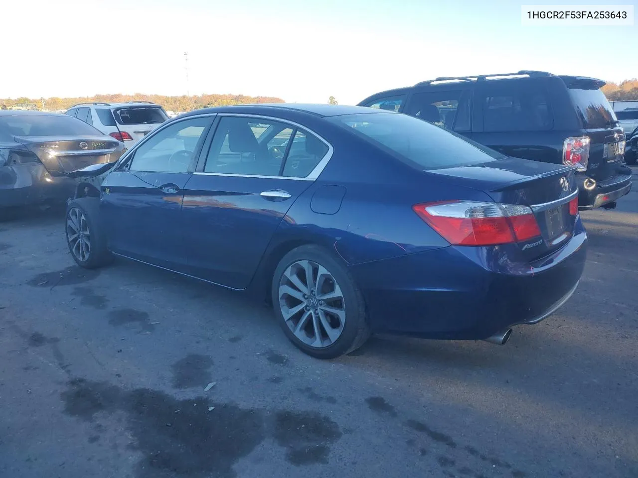 2015 Honda Accord Sport VIN: 1HGCR2F53FA253643 Lot: 77393384