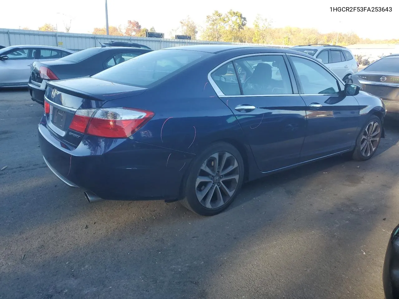 1HGCR2F53FA253643 2015 Honda Accord Sport