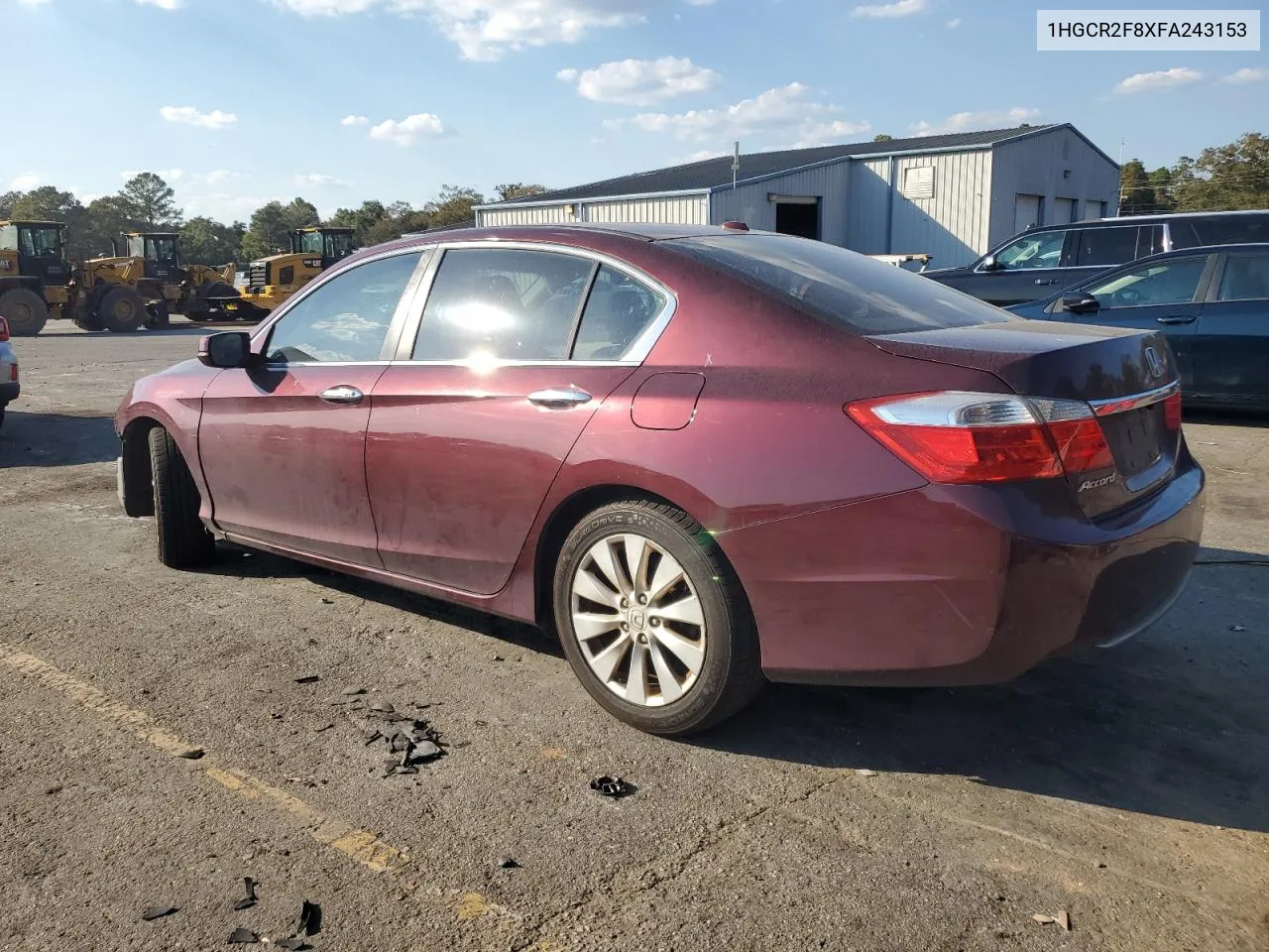 2015 Honda Accord Exl VIN: 1HGCR2F8XFA243153 Lot: 77430044