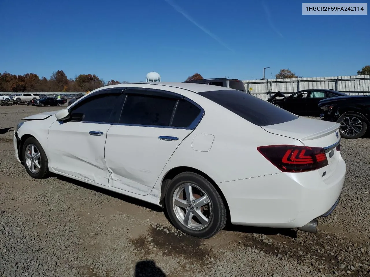 2015 Honda Accord Sport VIN: 1HGCR2F59FA242114 Lot: 77598534