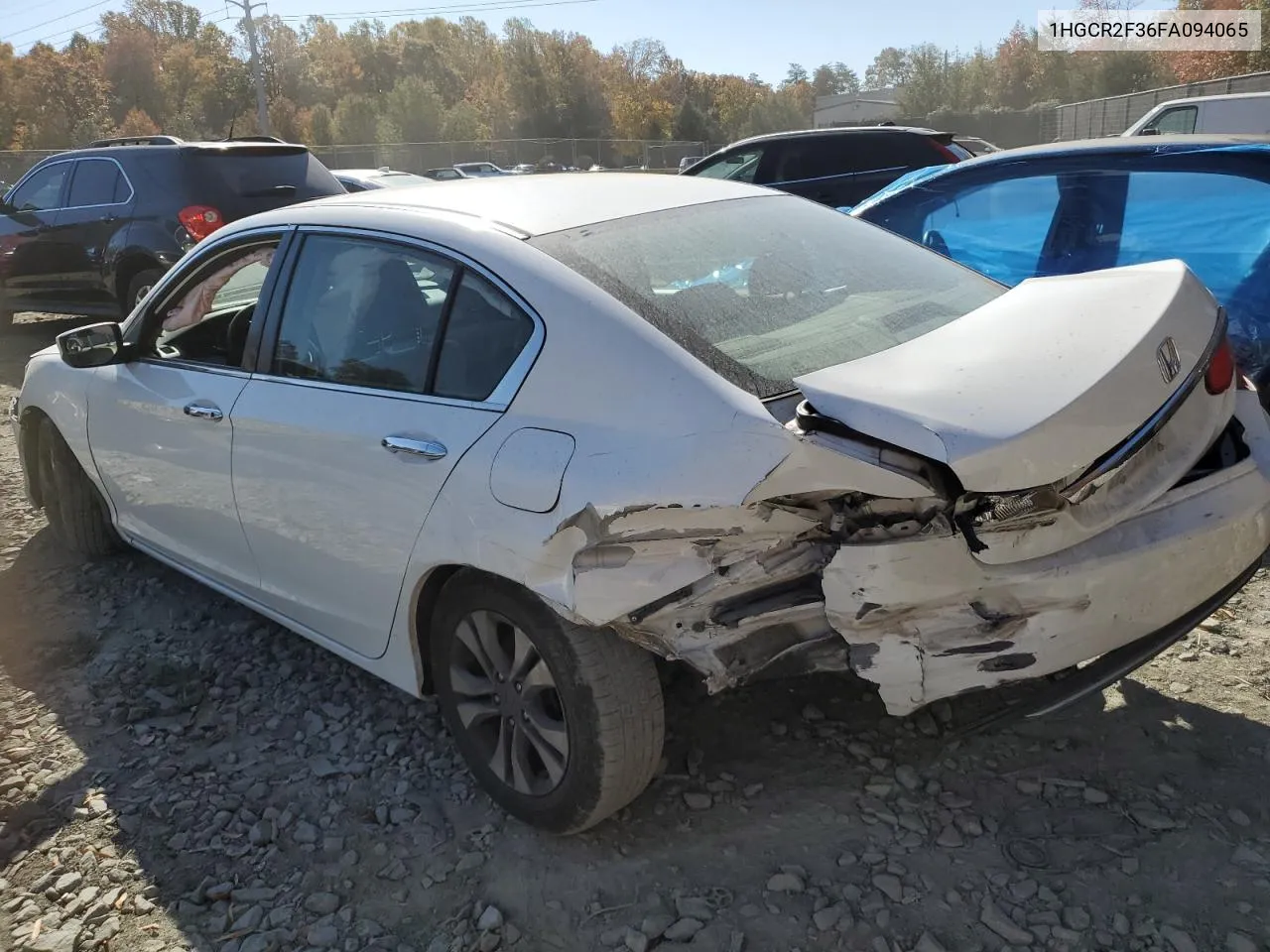 1HGCR2F36FA094065 2015 Honda Accord Lx