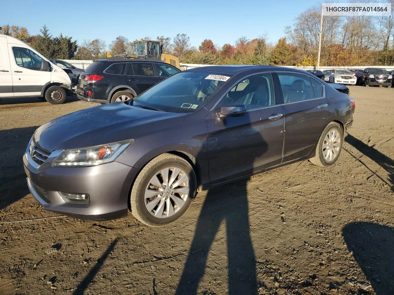 2015 Honda Accord Exl VIN: 1HGCR3F87FA014564 Lot: 77742304