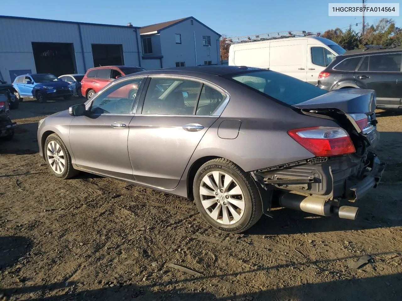 2015 Honda Accord Exl VIN: 1HGCR3F87FA014564 Lot: 77742304