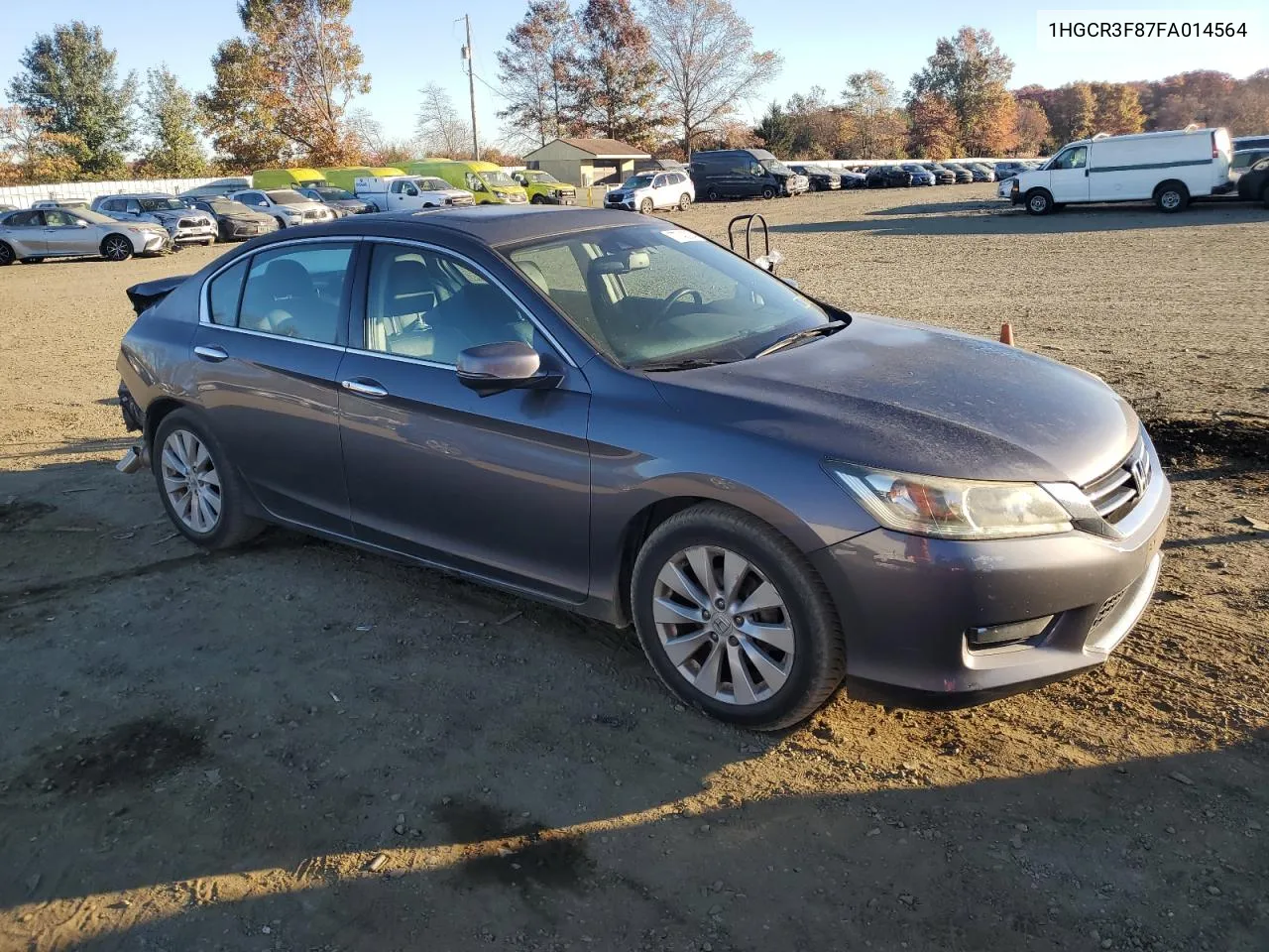 1HGCR3F87FA014564 2015 Honda Accord Exl