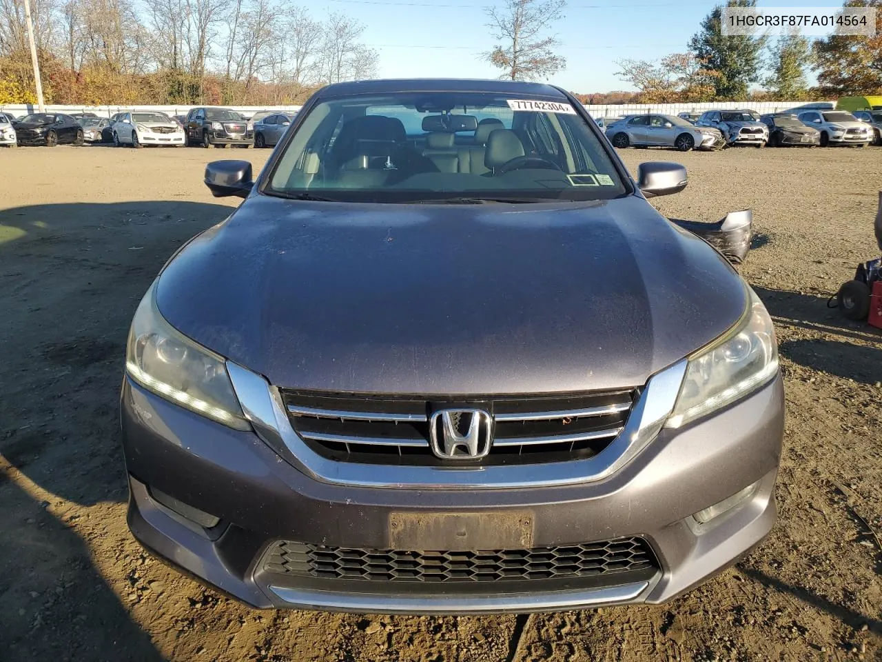 2015 Honda Accord Exl VIN: 1HGCR3F87FA014564 Lot: 77742304