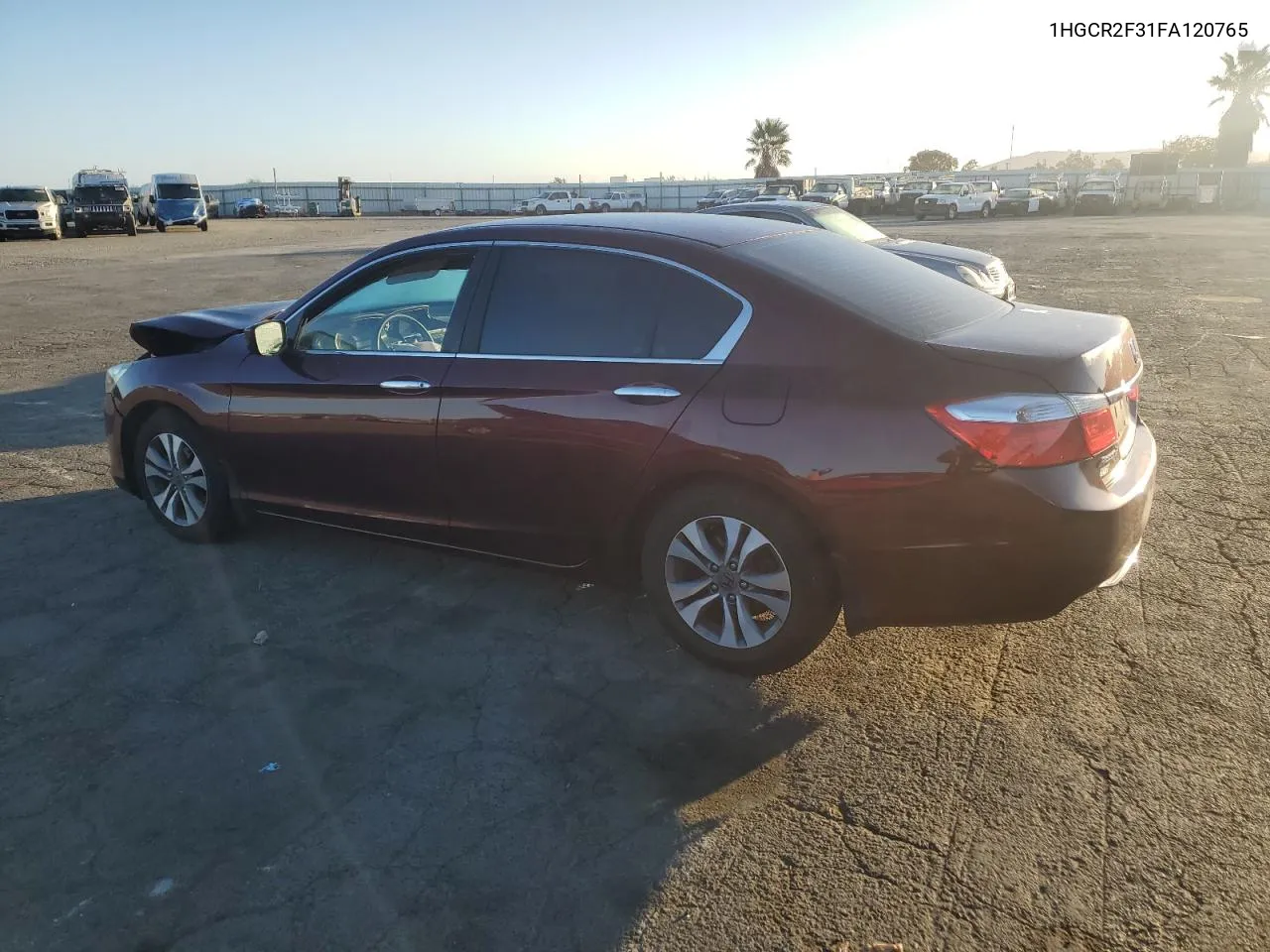 2015 Honda Accord Lx VIN: 1HGCR2F31FA120765 Lot: 77760774