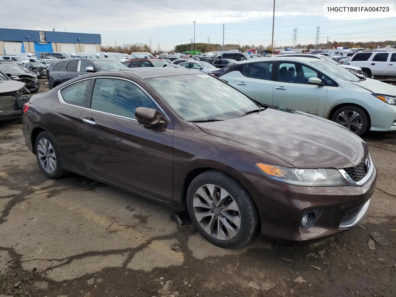 2015 Honda Accord Exl VIN: 1HGCT1B81FA004723 Lot: 77872464