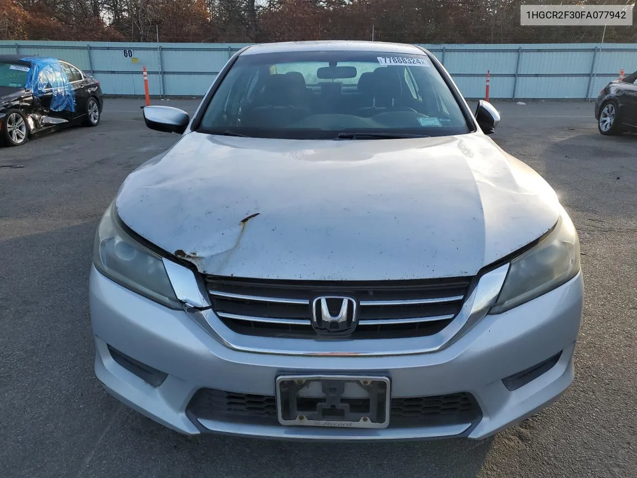 2015 Honda Accord Lx VIN: 1HGCR2F30FA077942 Lot: 77888324