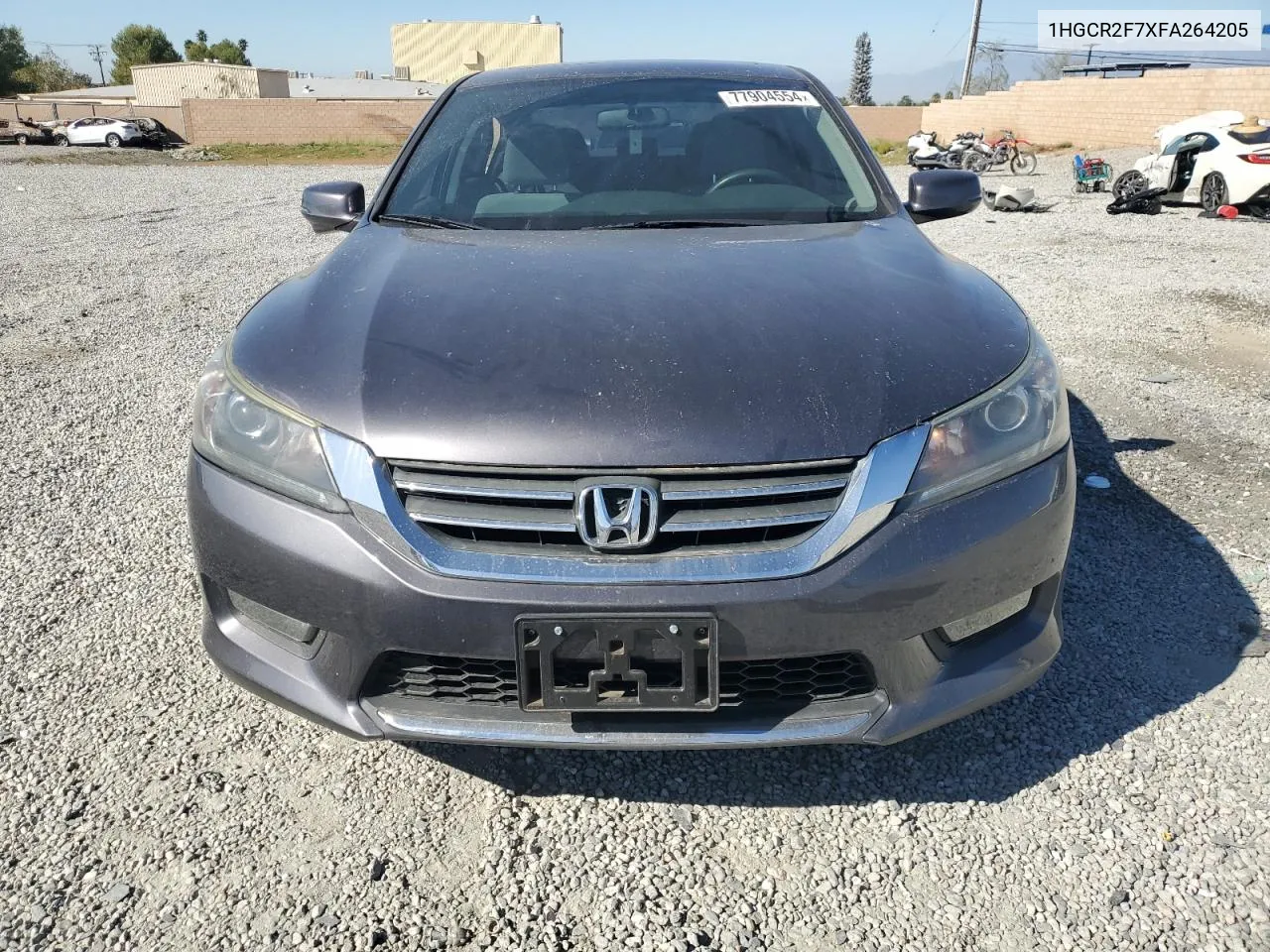 2015 Honda Accord Ex VIN: 1HGCR2F7XFA264205 Lot: 77904554