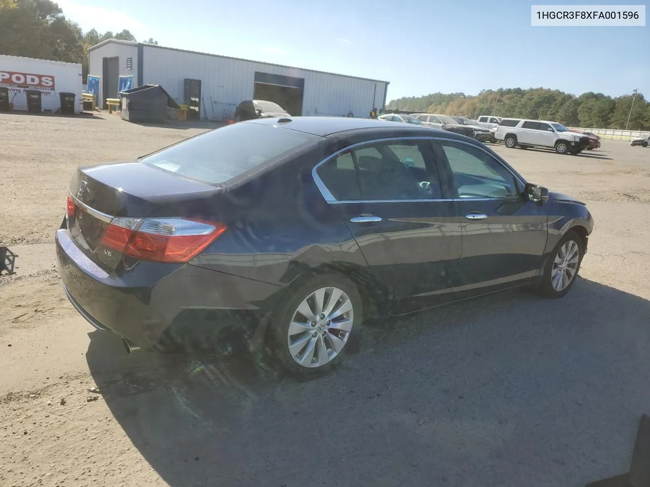 2015 Honda Accord Exl VIN: 1HGCR3F8XFA001596 Lot: 77932564