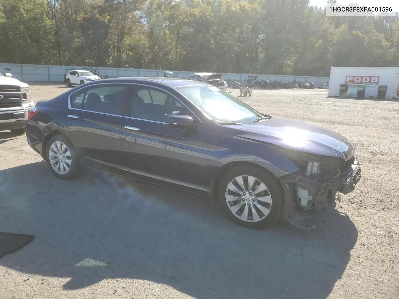 1HGCR3F8XFA001596 2015 Honda Accord Exl