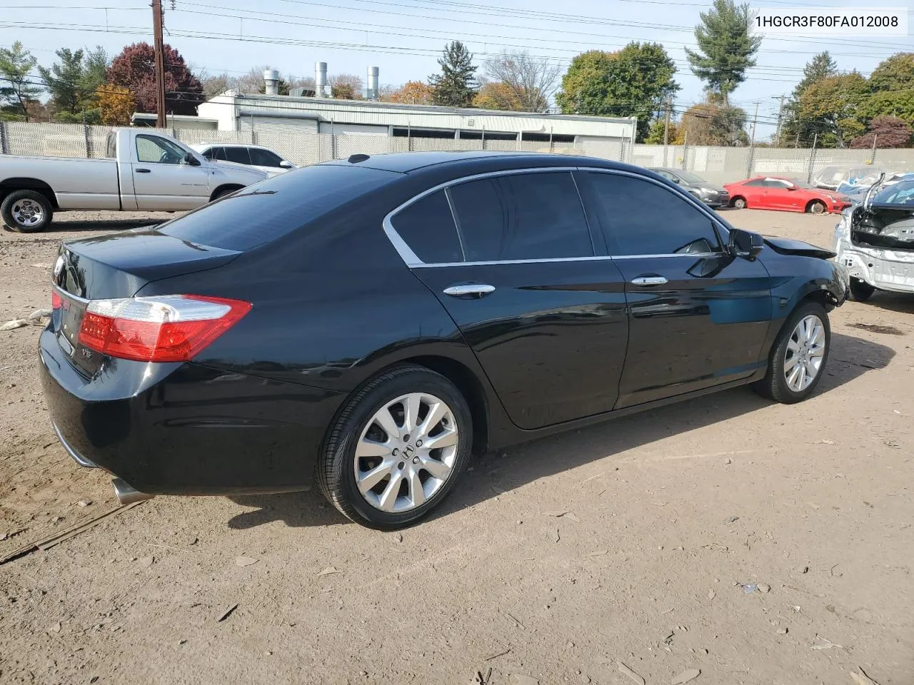 2015 Honda Accord Exl VIN: 1HGCR3F80FA012008 Lot: 78358444