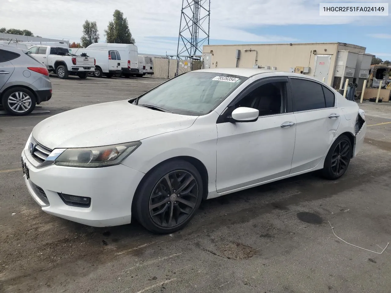 1HGCR2F51FA024149 2015 Honda Accord Sport