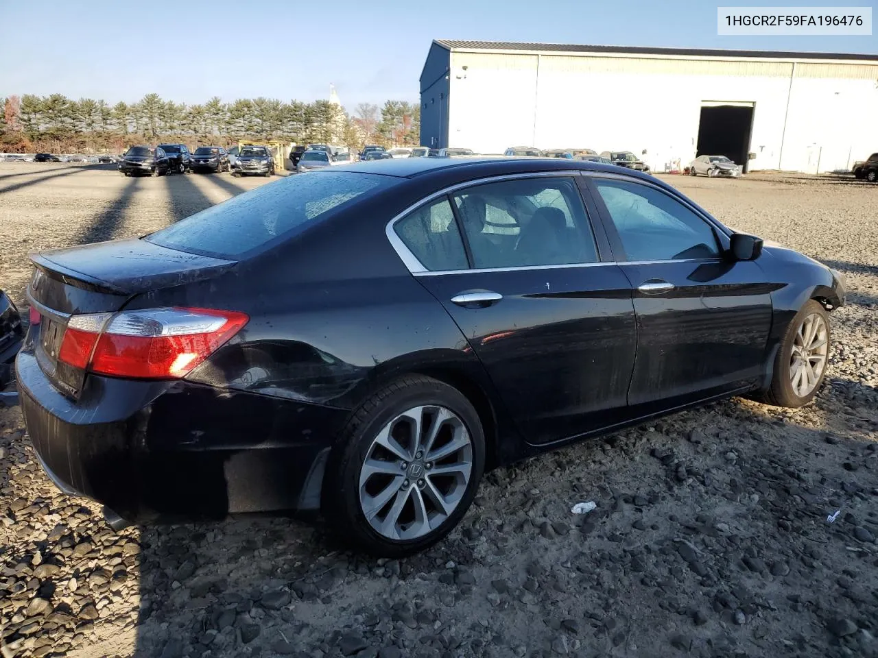 2015 Honda Accord Sport VIN: 1HGCR2F59FA196476 Lot: 78589714