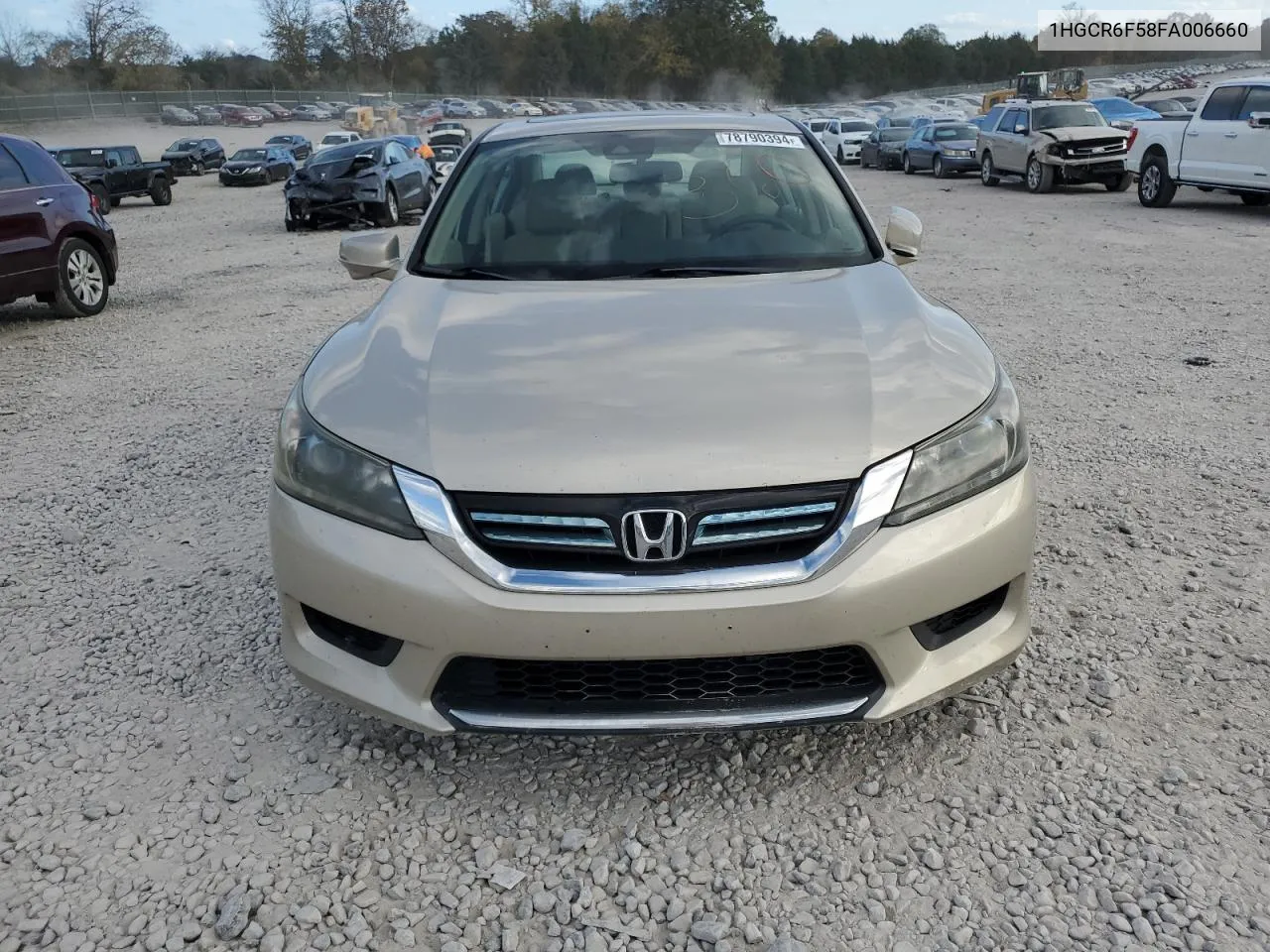 2015 Honda Accord Hybrid Exl VIN: 1HGCR6F58FA006660 Lot: 78790394