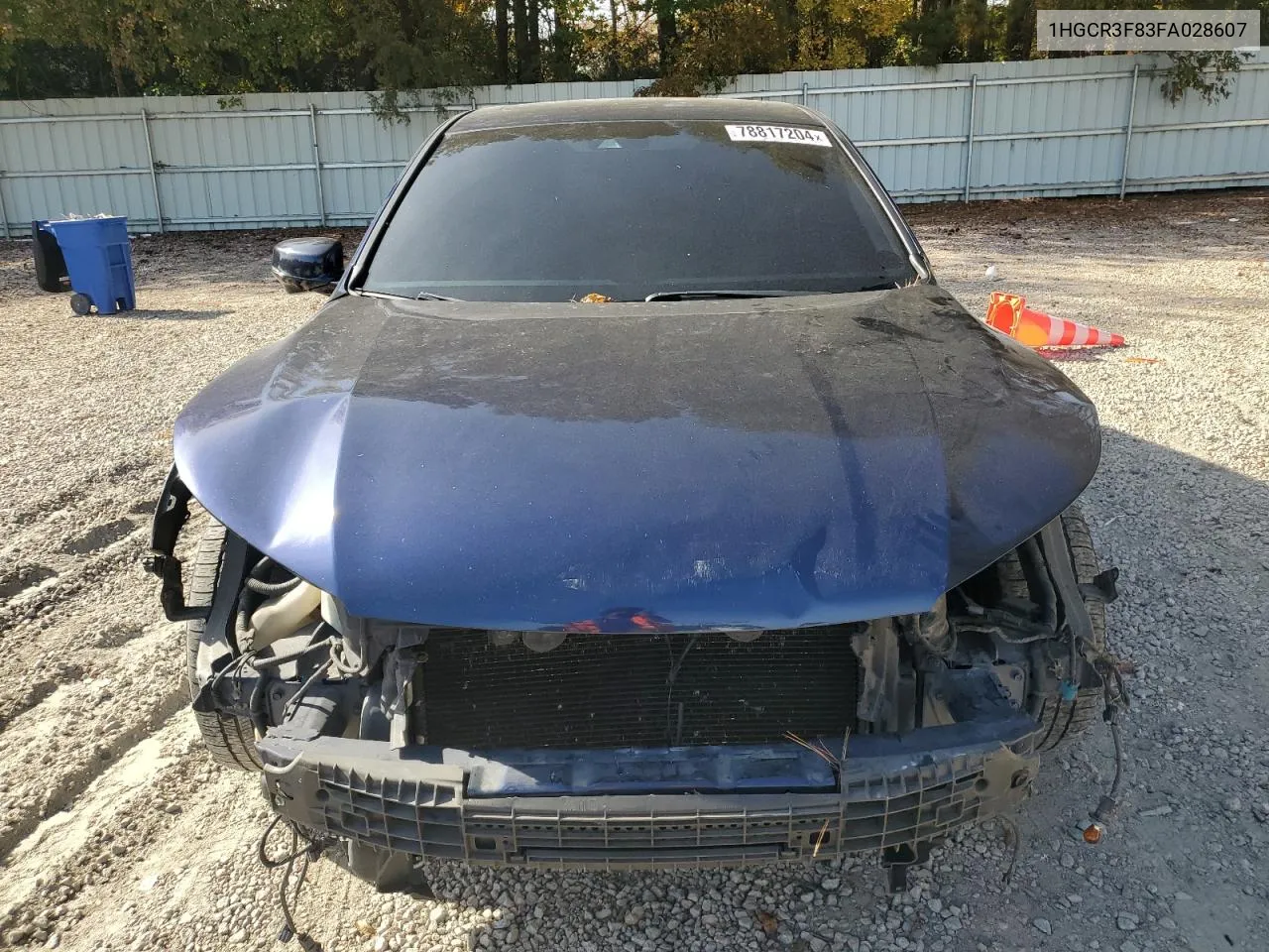 1HGCR3F83FA028607 2015 Honda Accord Exl