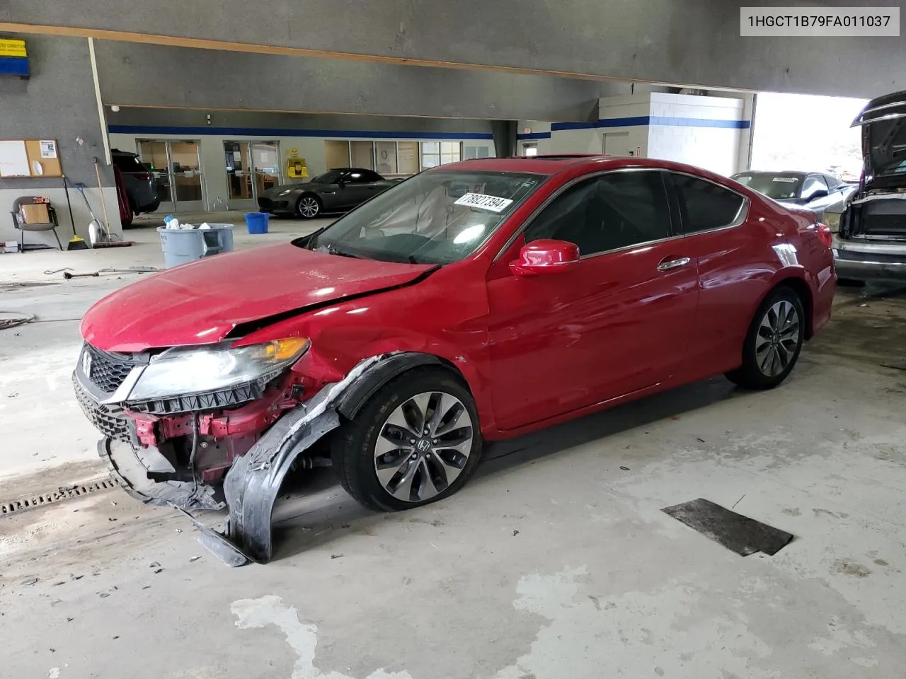 2015 Honda Accord Ex VIN: 1HGCT1B79FA011037 Lot: 78827394