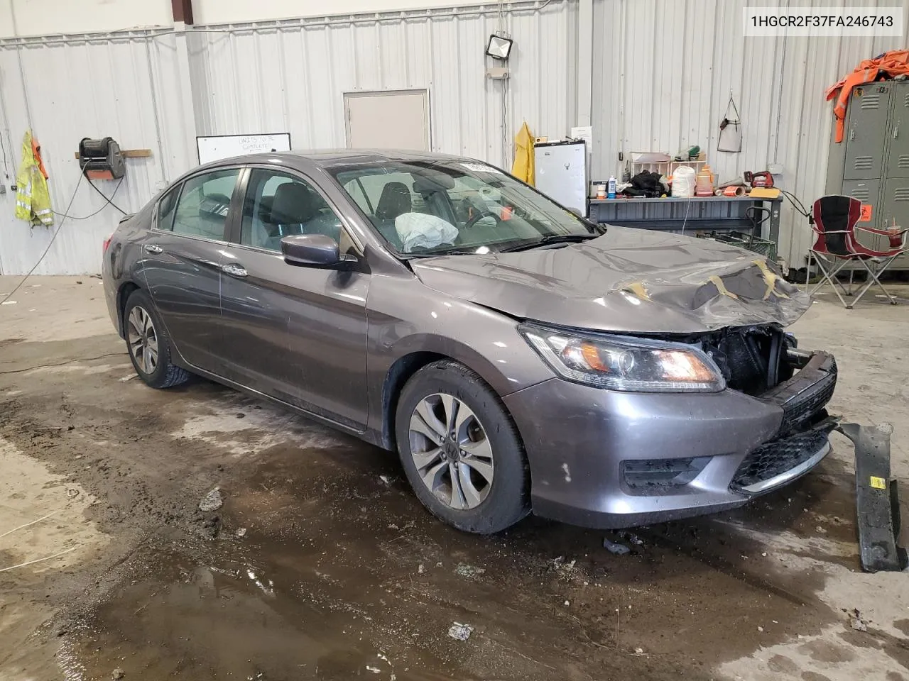 2015 Honda Accord Lx VIN: 1HGCR2F37FA246743 Lot: 78913094