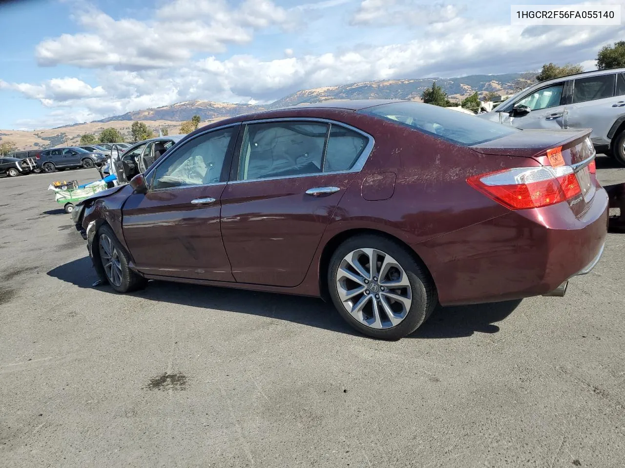 2015 Honda Accord Sport VIN: 1HGCR2F56FA055140 Lot: 78949654