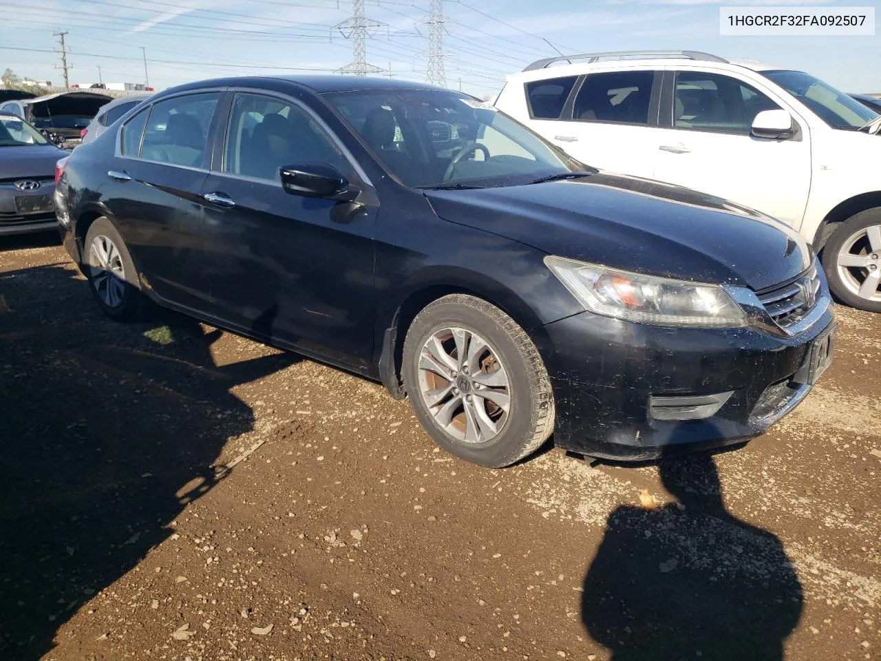 2015 Honda Accord Lx VIN: 1HGCR2F32FA092507 Lot: 79312794