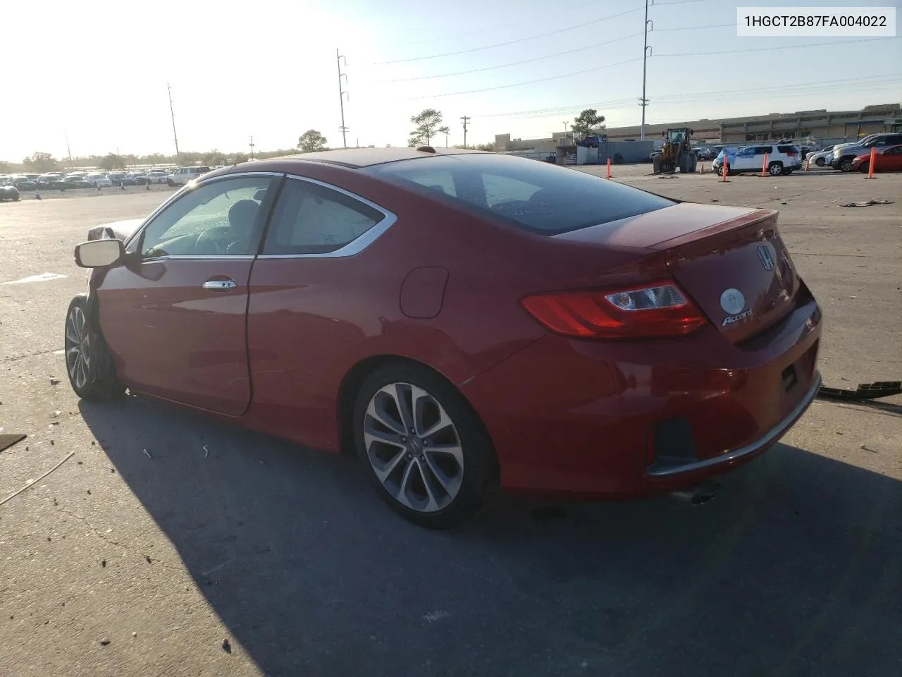 2015 Honda Accord Exl VIN: 1HGCT2B87FA004022 Lot: 79352464