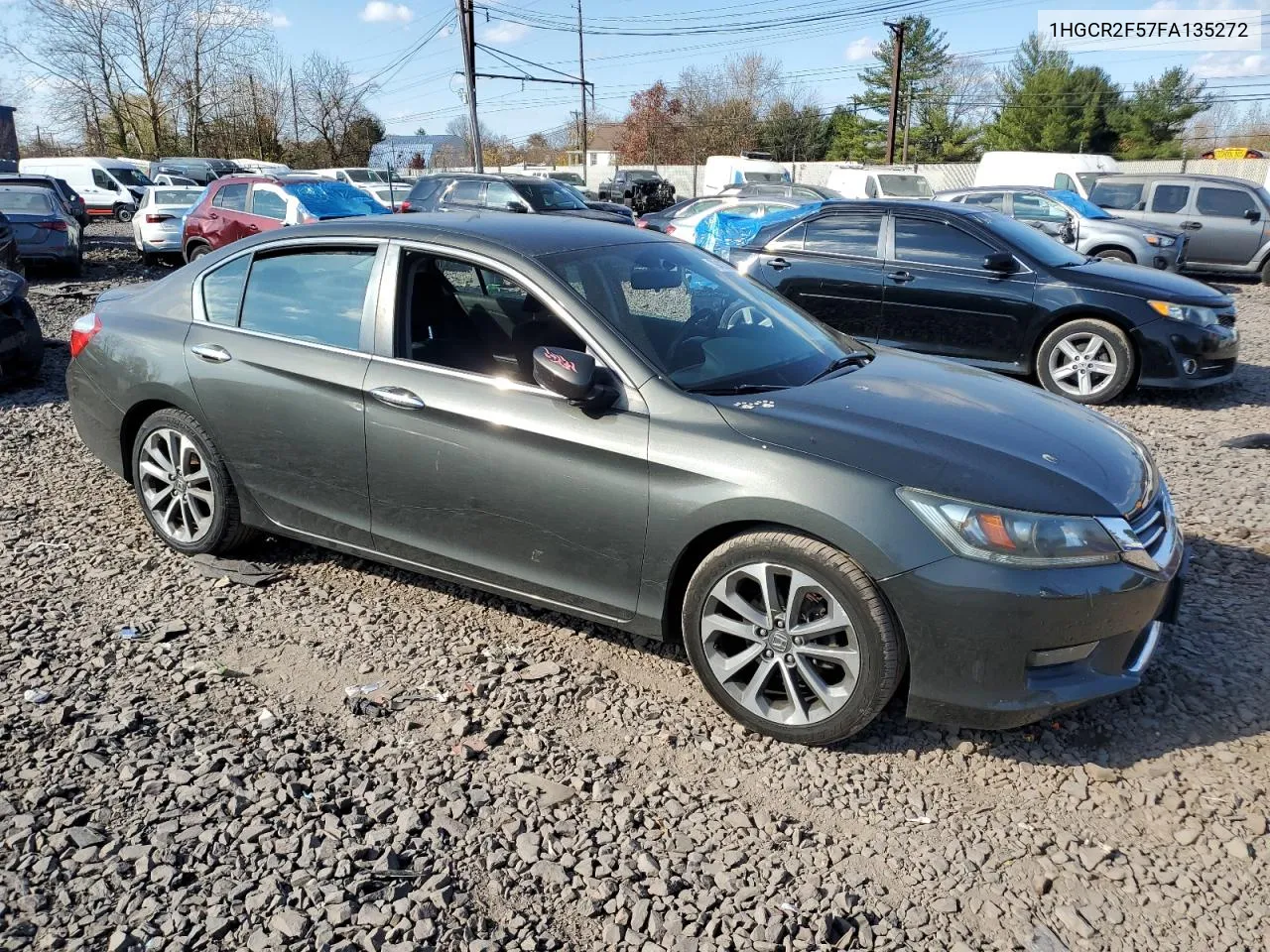 2015 Honda Accord Sport VIN: 1HGCR2F57FA135272 Lot: 79435564