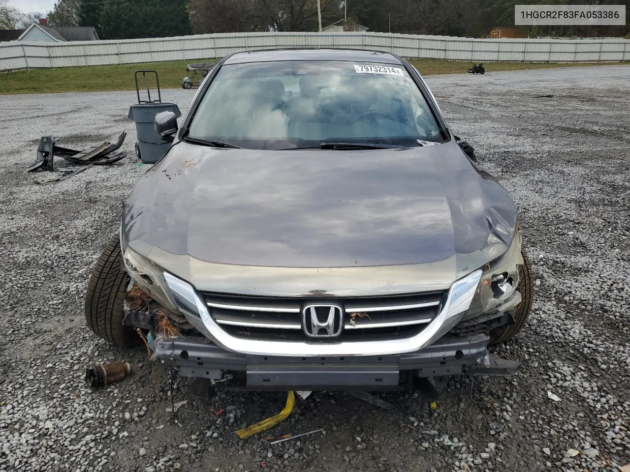 2015 Honda Accord Exl VIN: 1HGCR2F83FA053386 Lot: 79732314