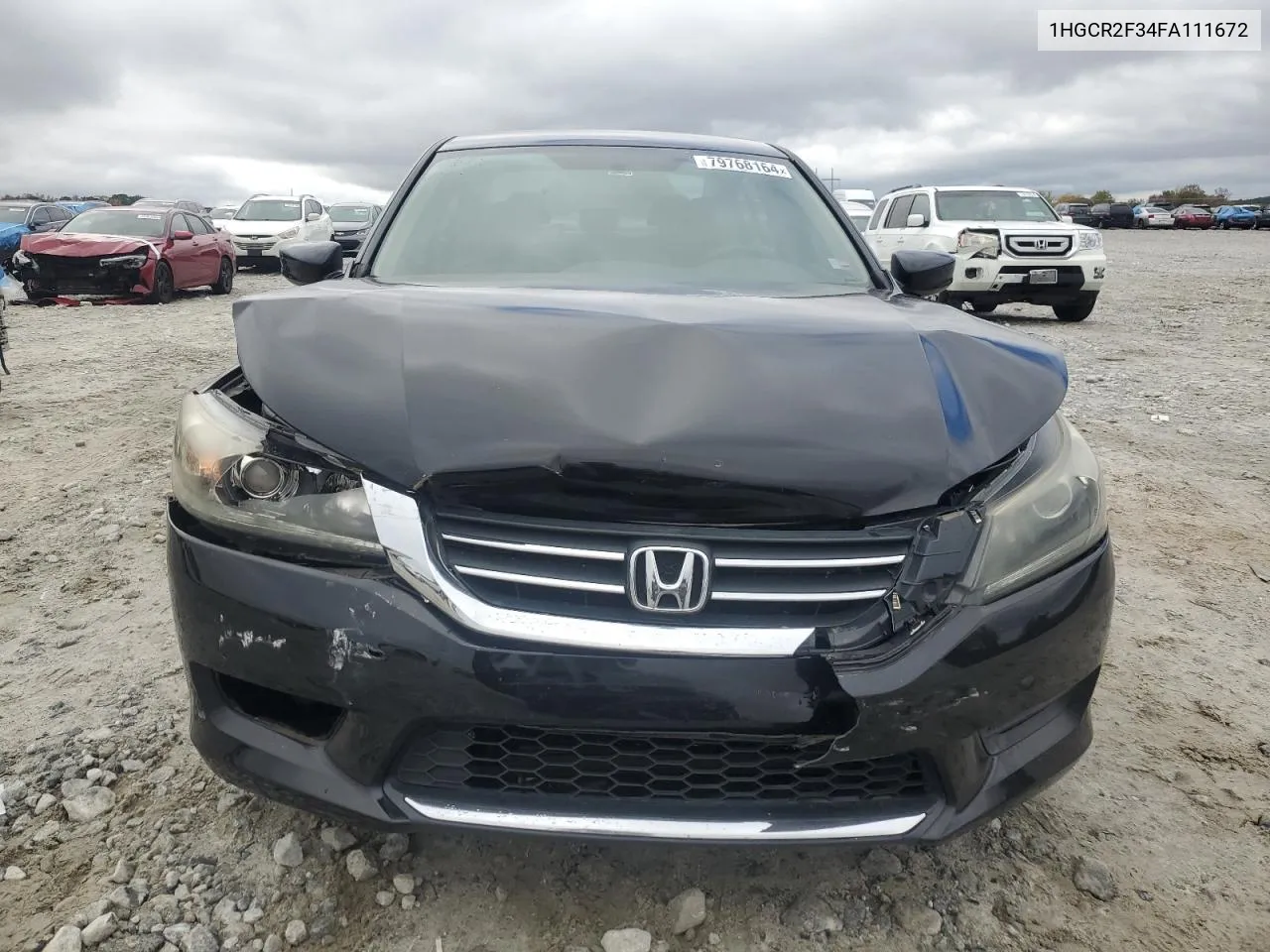 2015 Honda Accord Lx VIN: 1HGCR2F34FA111672 Lot: 79768164