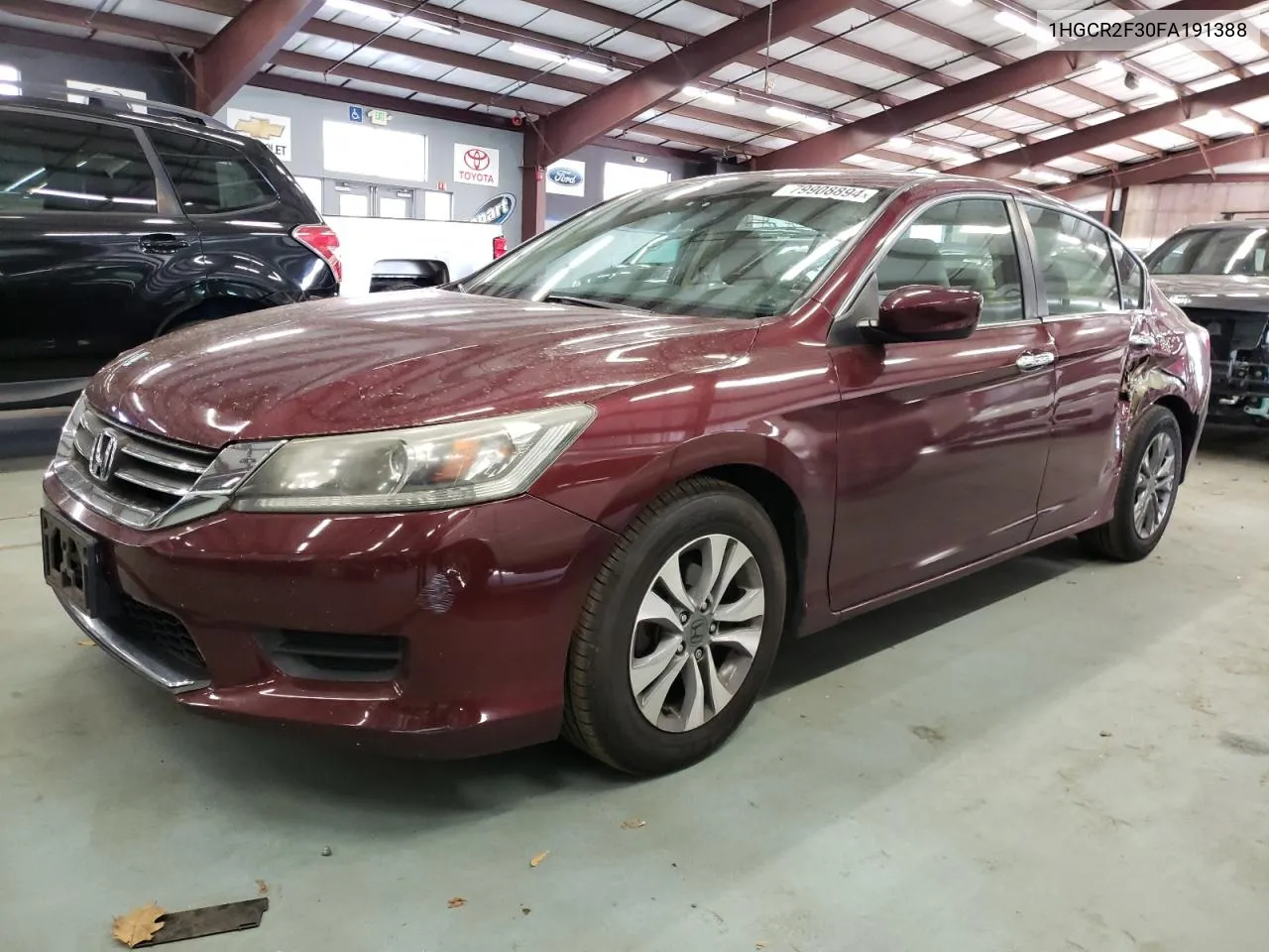 2015 Honda Accord Lx VIN: 1HGCR2F30FA191388 Lot: 79908894