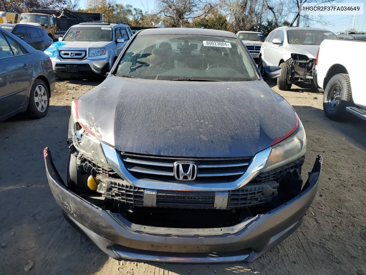 2015 Honda Accord Lx VIN: 1HGCR2F37FA034649 Lot: 80023604