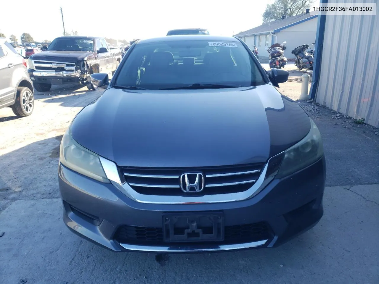 2015 Honda Accord Lx VIN: 1HGCR2F36FA013002 Lot: 80026164