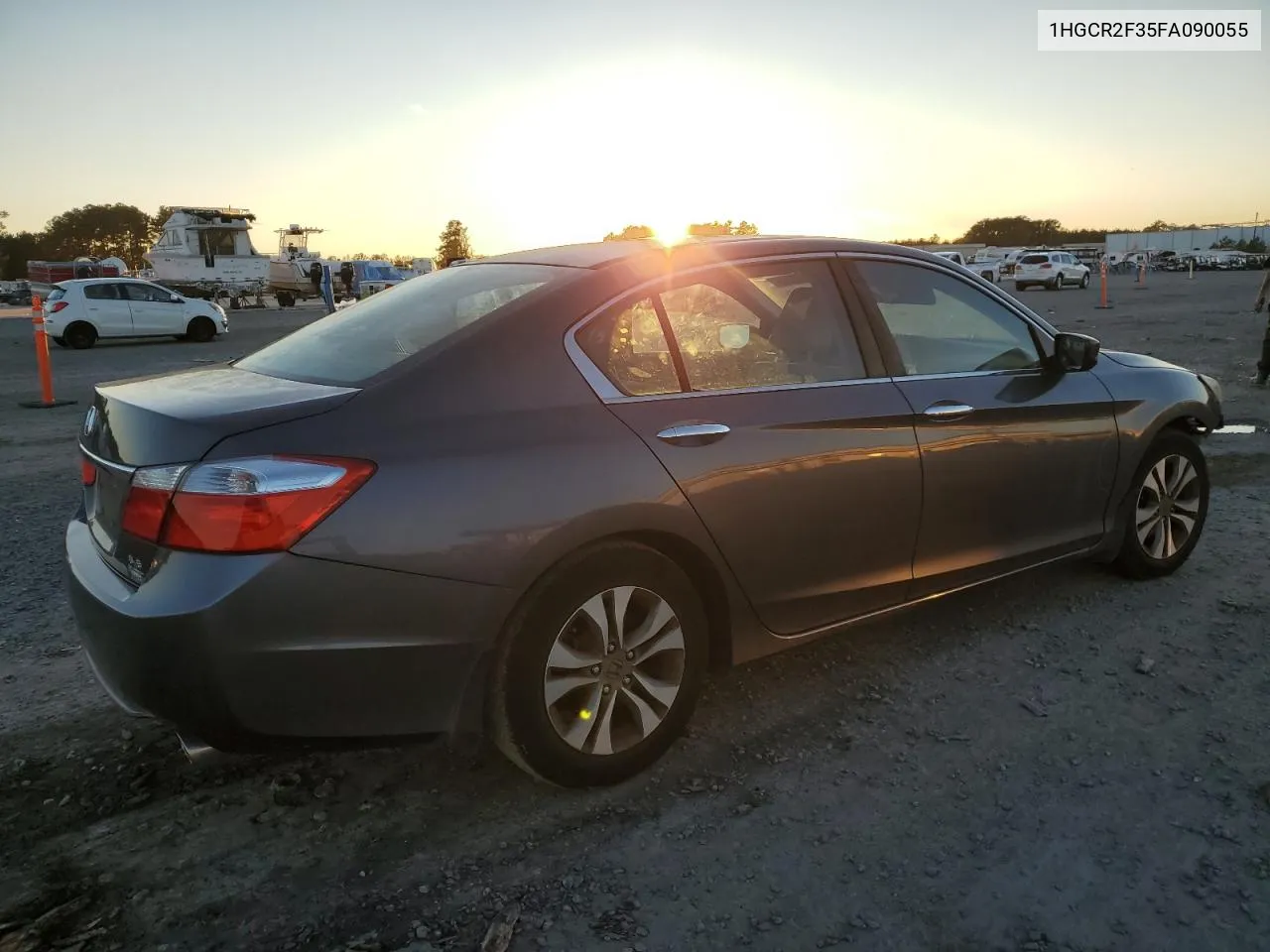 2015 Honda Accord Lx VIN: 1HGCR2F35FA090055 Lot: 80028214