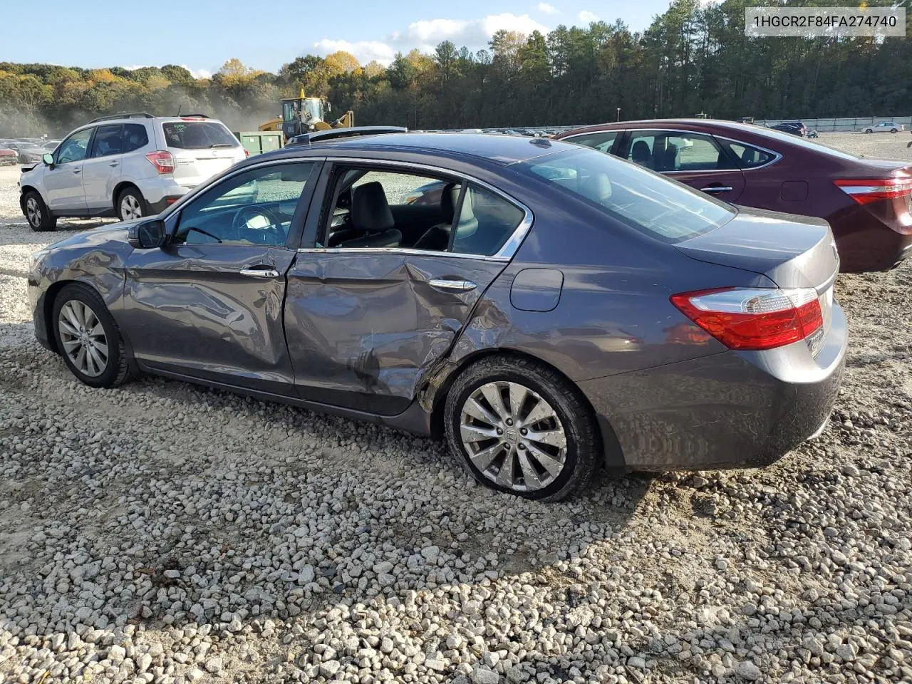 2015 Honda Accord Exl VIN: 1HGCR2F84FA274740 Lot: 80104614