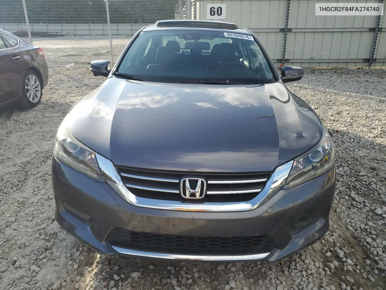 2015 Honda Accord Exl VIN: 1HGCR2F84FA274740 Lot: 80104614