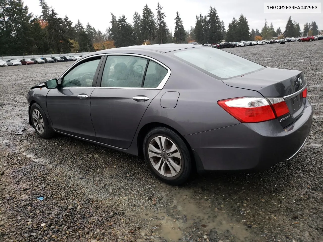 2015 Honda Accord Lx VIN: 1HGCR2F39FA042963 Lot: 80233354