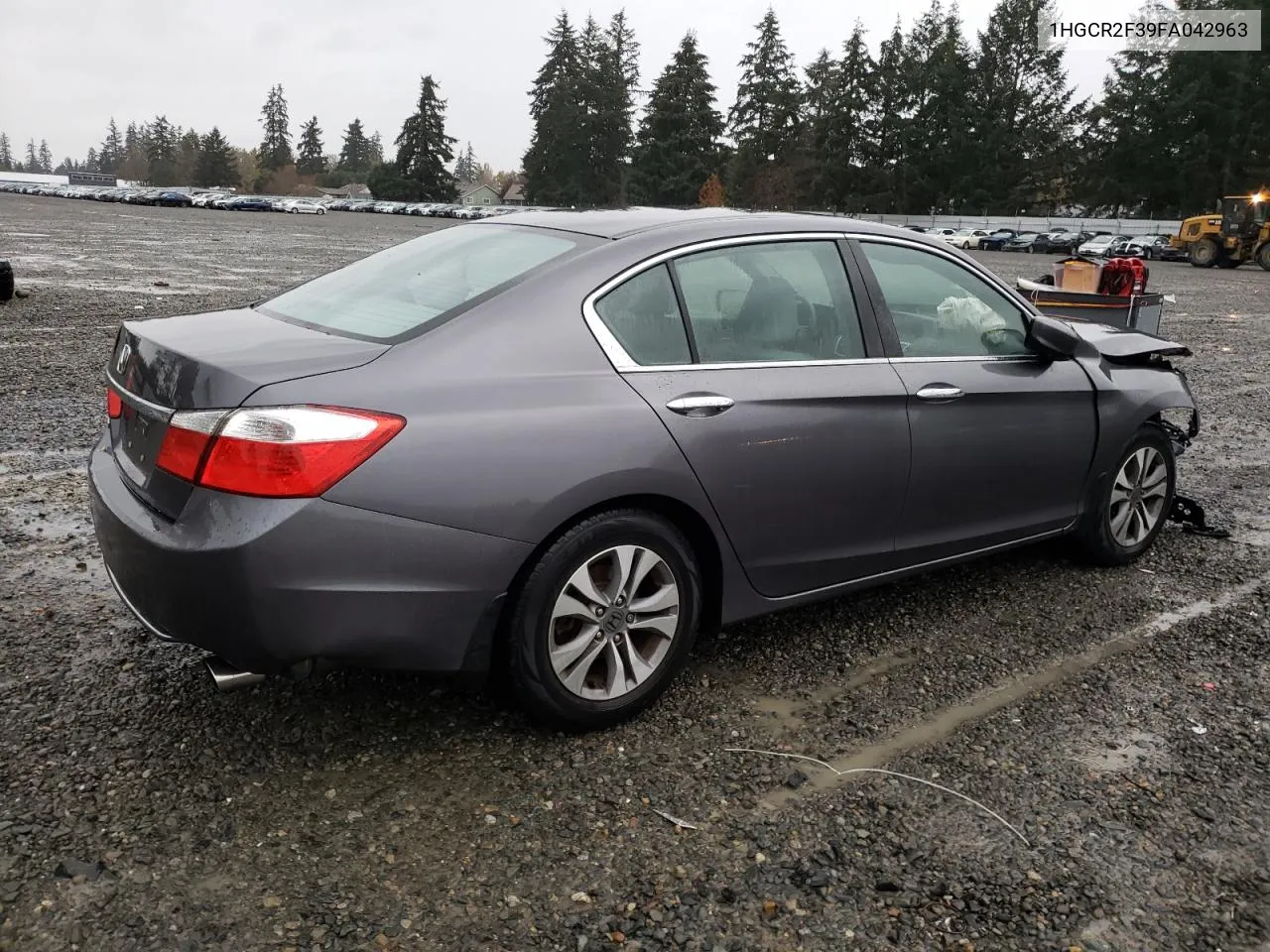 2015 Honda Accord Lx VIN: 1HGCR2F39FA042963 Lot: 80233354