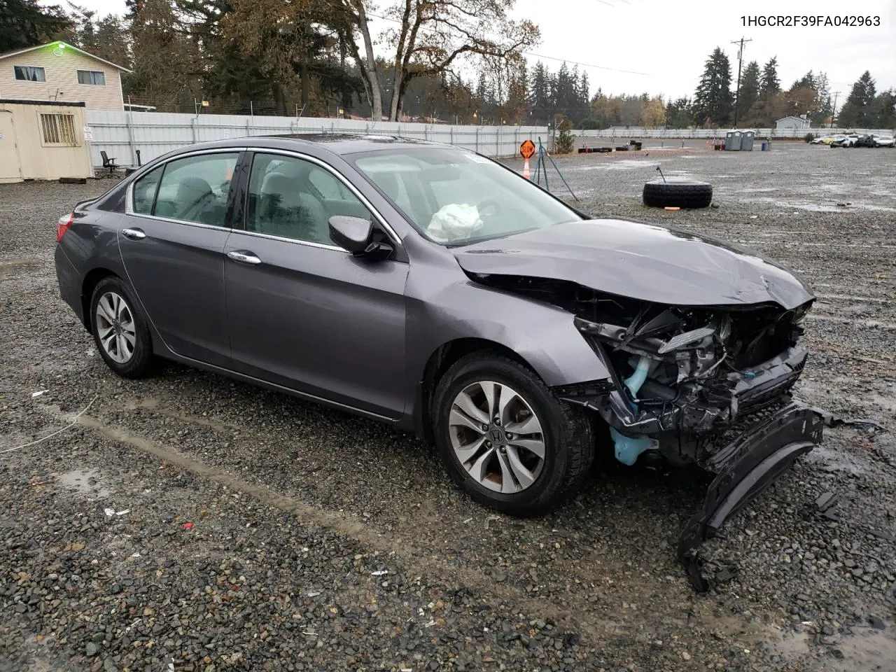 2015 Honda Accord Lx VIN: 1HGCR2F39FA042963 Lot: 80233354