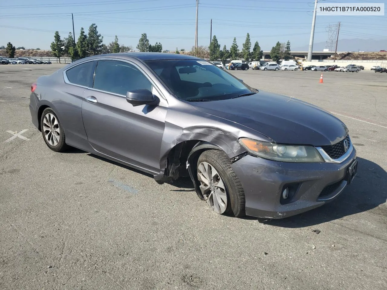 2015 Honda Accord Ex VIN: 1HGCT1B71FA000520 Lot: 80389924