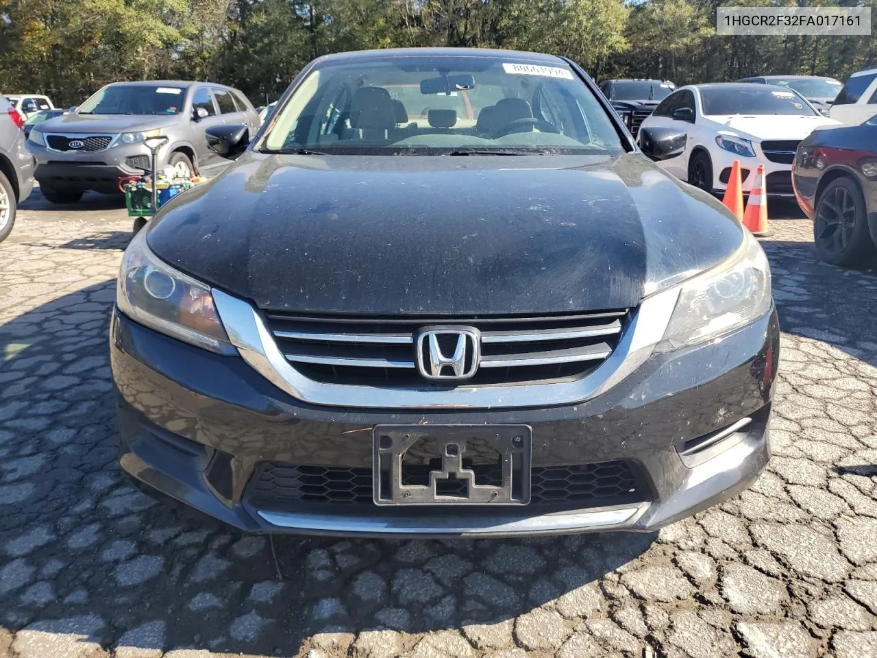 2015 Honda Accord Lx VIN: 1HGCR2F32FA017161 Lot: 80661994