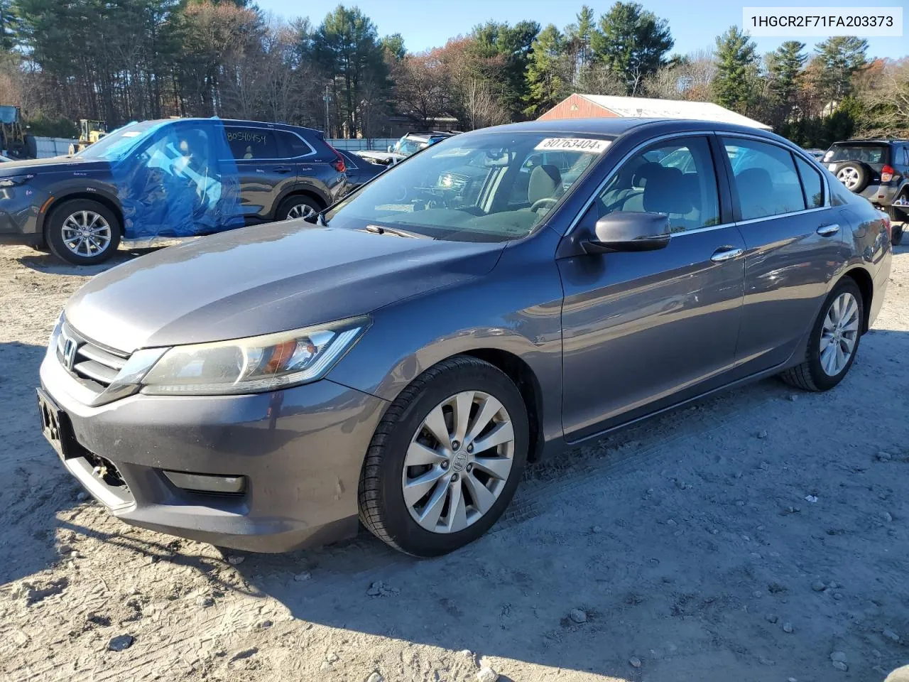 2015 Honda Accord Ex VIN: 1HGCR2F71FA203373 Lot: 80763404