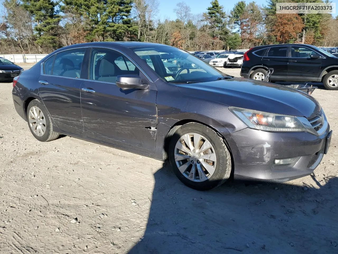 2015 Honda Accord Ex VIN: 1HGCR2F71FA203373 Lot: 80763404