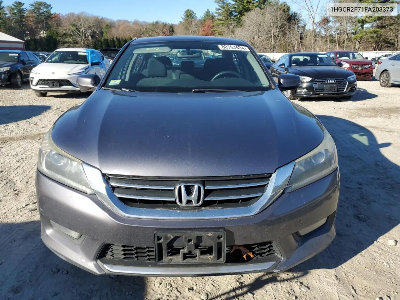 2015 Honda Accord Ex VIN: 1HGCR2F71FA203373 Lot: 80763404