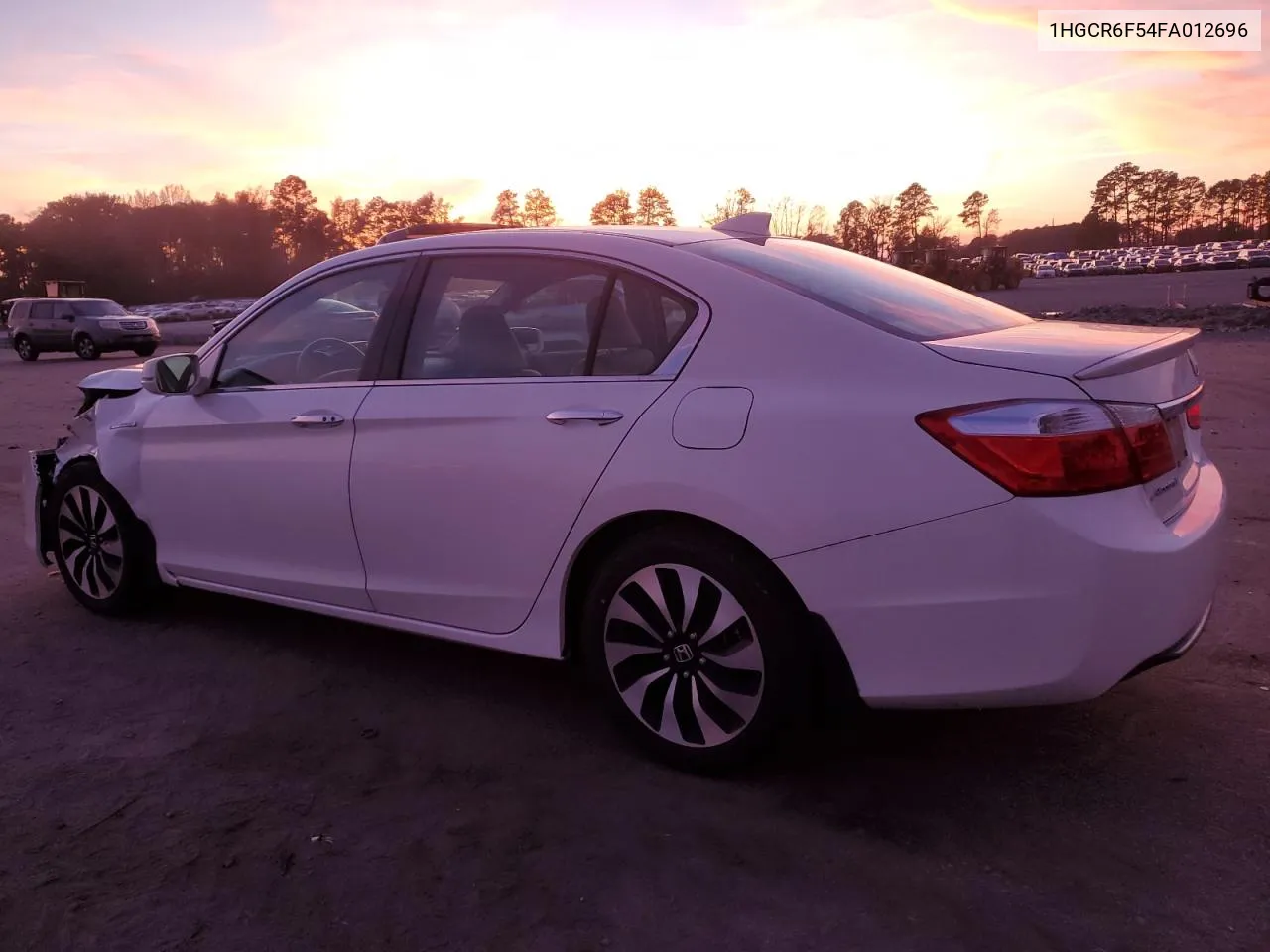 2015 Honda Accord Hybrid Exl VIN: 1HGCR6F54FA012696 Lot: 80868204