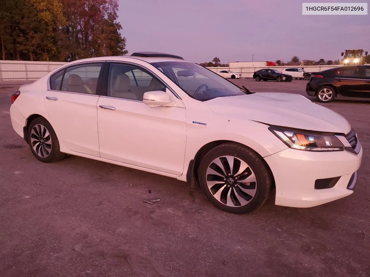 2015 Honda Accord Hybrid Exl VIN: 1HGCR6F54FA012696 Lot: 80868204