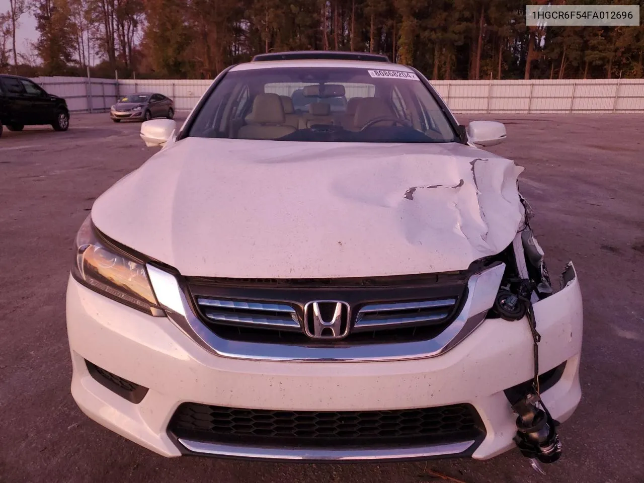 2015 Honda Accord Hybrid Exl VIN: 1HGCR6F54FA012696 Lot: 80868204