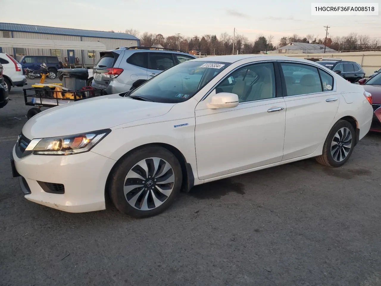 2015 Honda Accord Hybrid VIN: 1HGCR6F36FA008518 Lot: 81026334