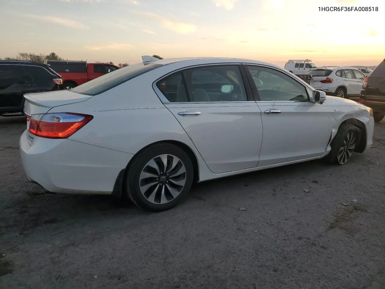 2015 Honda Accord Hybrid VIN: 1HGCR6F36FA008518 Lot: 81026334