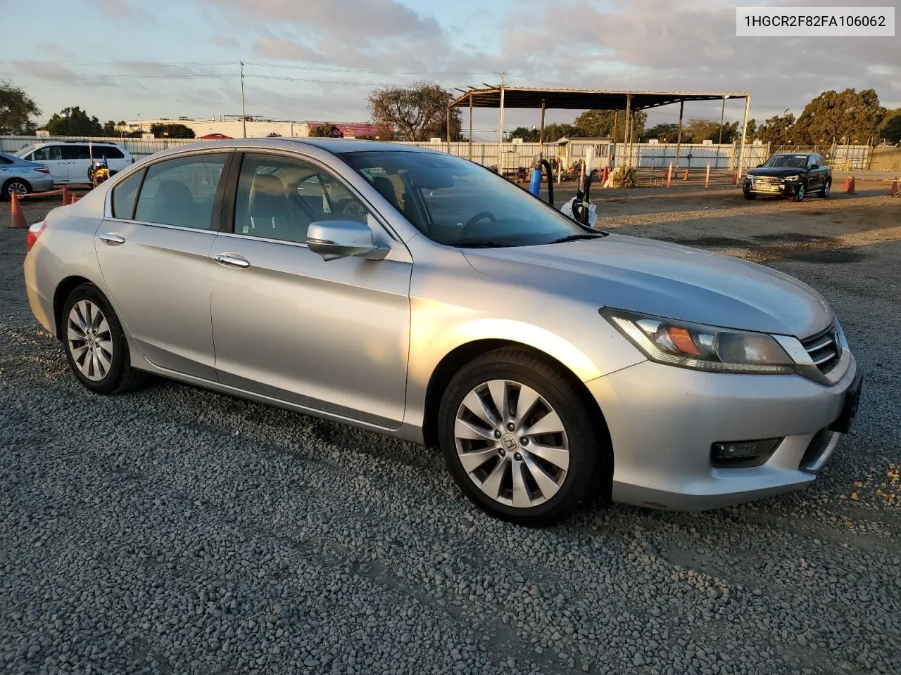 2015 Honda Accord Exl VIN: 1HGCR2F82FA106062 Lot: 81039894