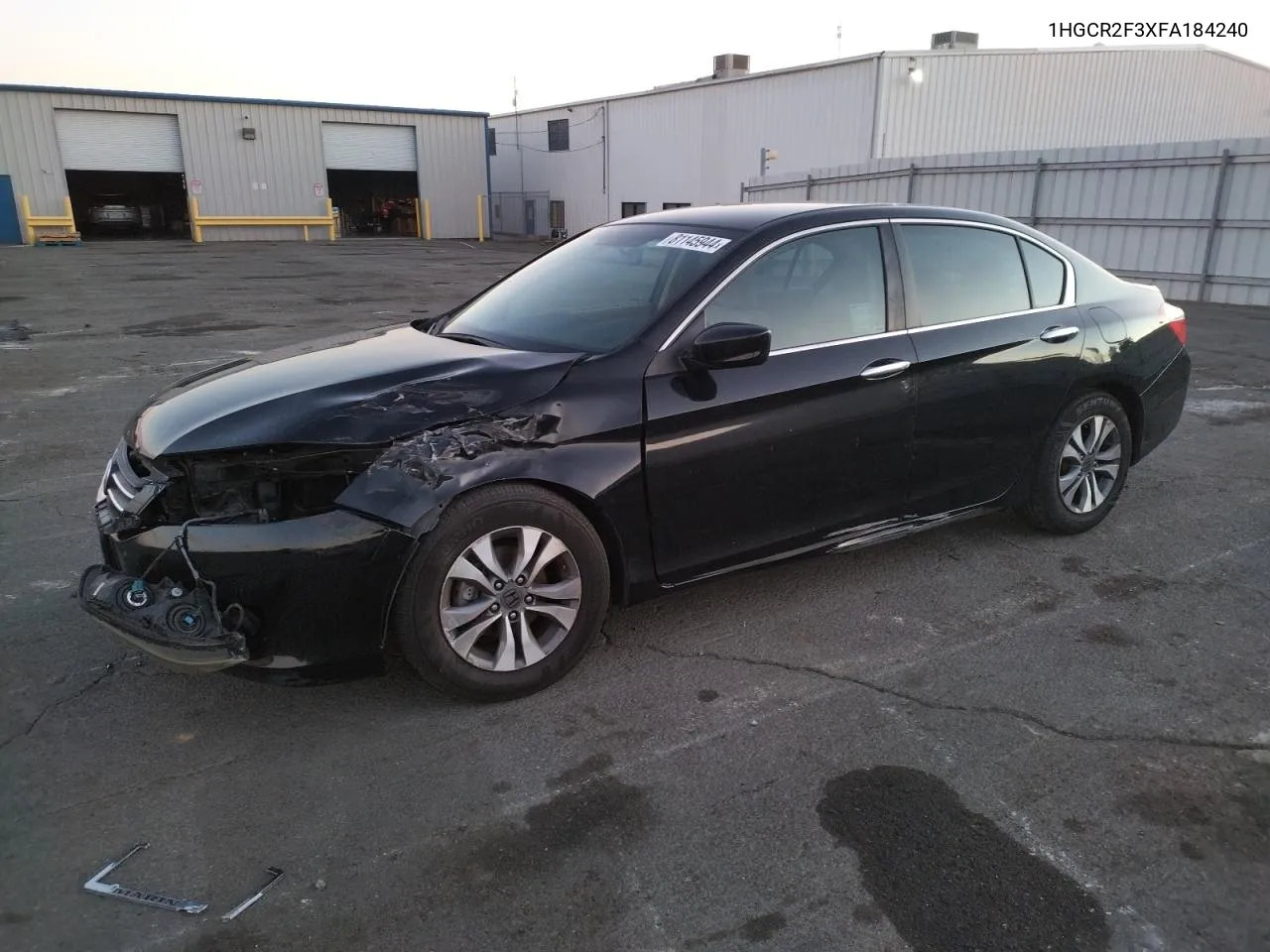 2015 Honda Accord Lx VIN: 1HGCR2F3XFA184240 Lot: 81145944